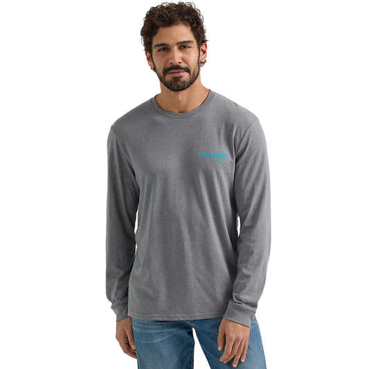 Cowboy Back GRAPHIC REG LS TSHIRT