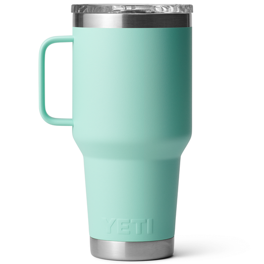 RAMBLER 30OZ TRAVEL MUG SEAFOAM
