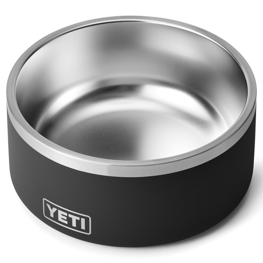 BOOMER 8 DOG BOWL BLACK