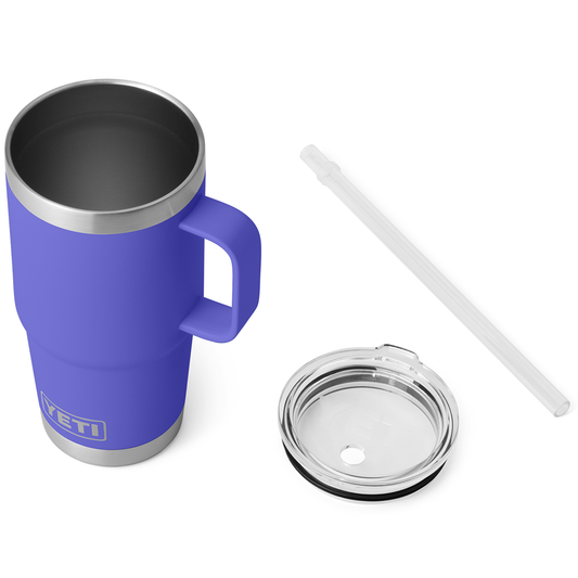 RAMBLER 25OZ STRAW MUG ULTRAVIOLET