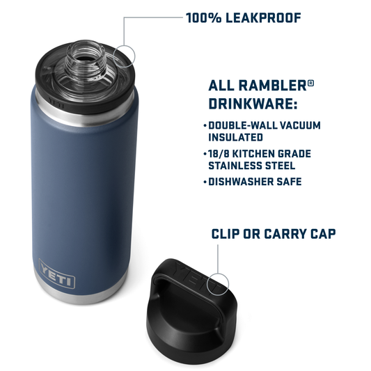 RAMBLER 26OZ BOTTLE CHUG WETLANDS CAMO