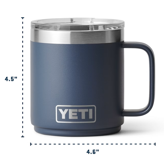 RAMBLER 10OZ CL MUG MS SEAFOAM
