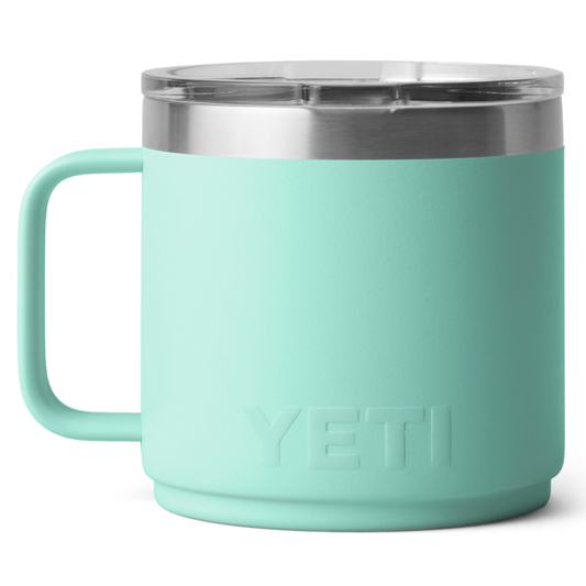 RAMBLER 14OZ CL MUG 2.0 MS SEAFOAM