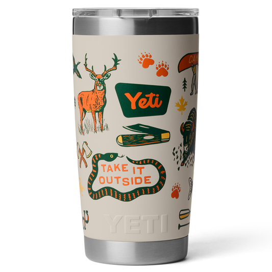 RAMBLER 20OZ TUMBLER MS SUMMER CAMP