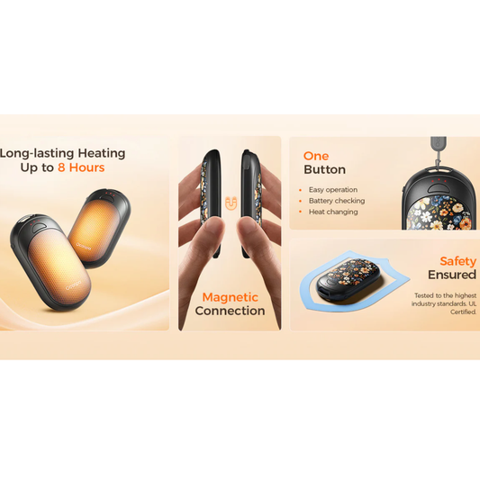 UT3 Rechargeable Handwarmer Black/White