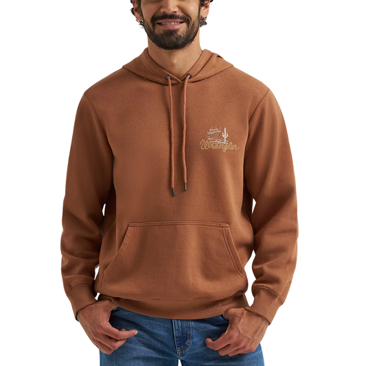 Mens Graphic Hoodie Desert