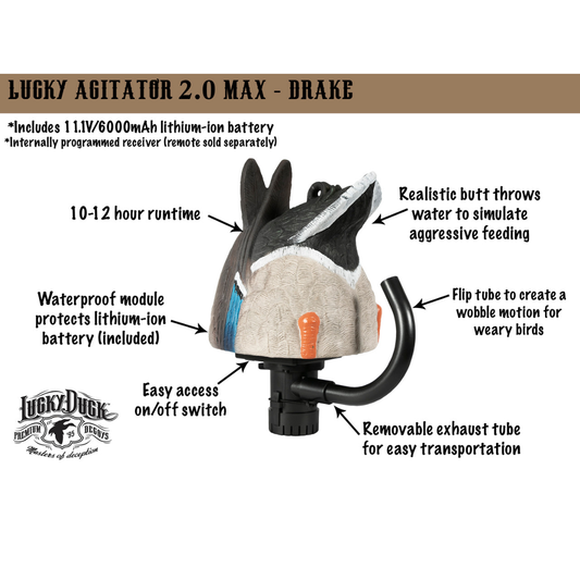 AGITATOR 2.0 MAX SERIES MALLARD DRAKE