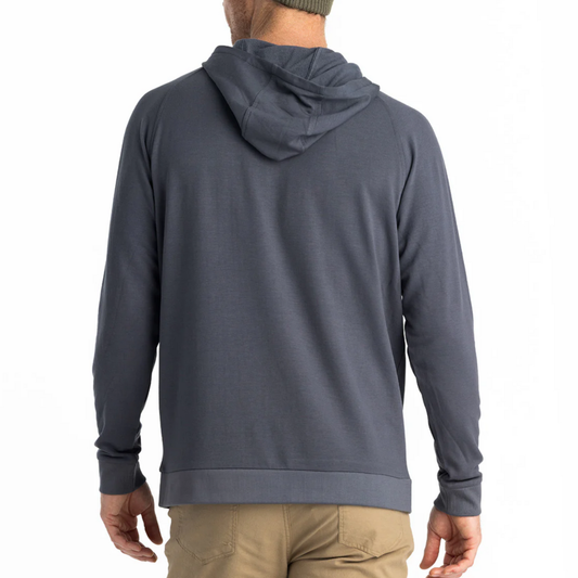 Mens Bamboo Lightweight Fleece Hoodie