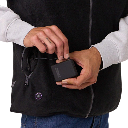 Mens Trek 2.0 Fleece Heated Vest