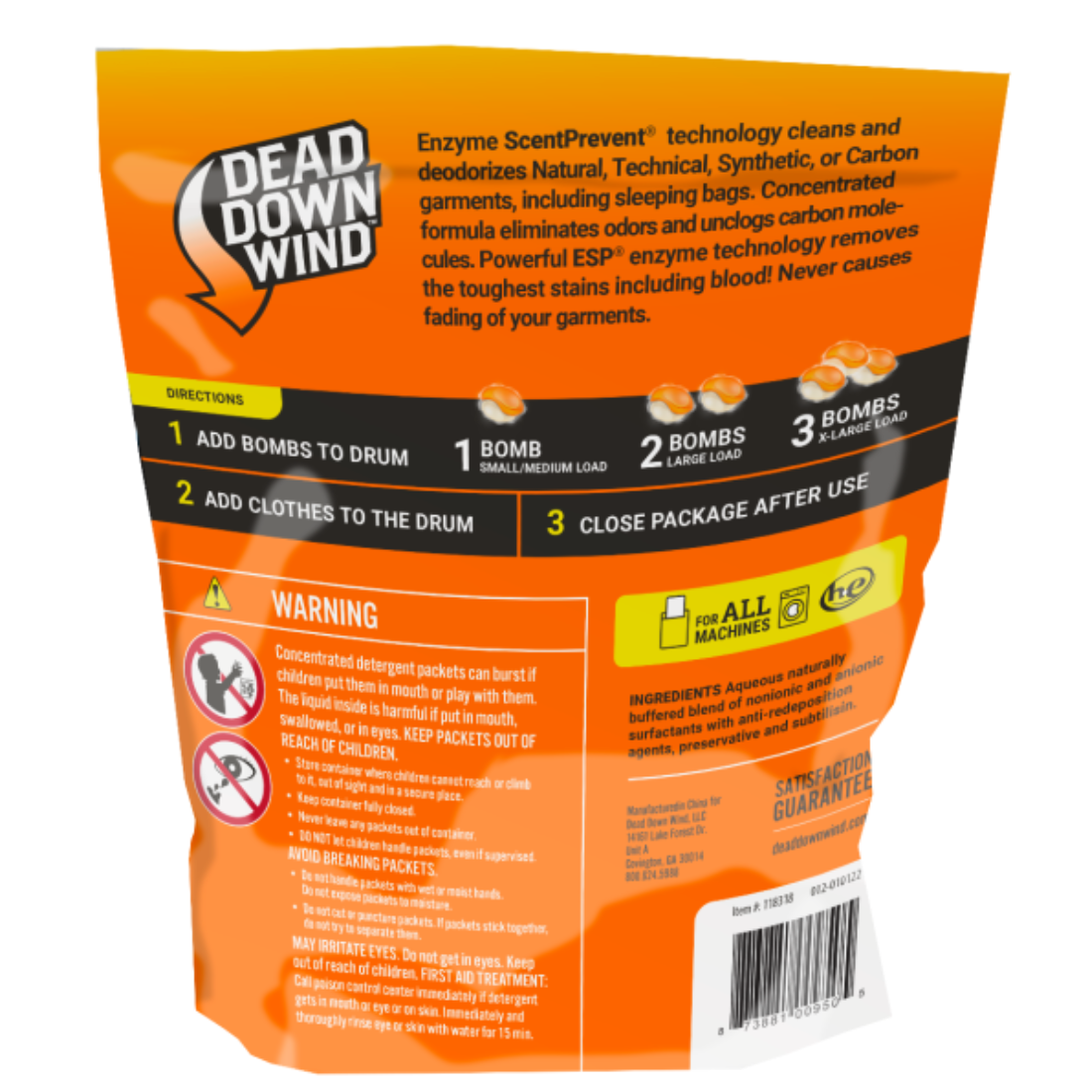 Laundry Bombs Zip Lock Child Safe 28 Count