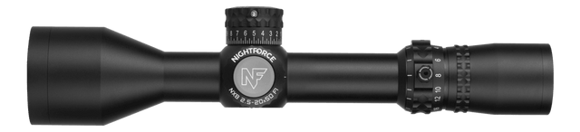 NX8 2.520X50 F1 MOAR .25MOA ZSTOP ILLUM