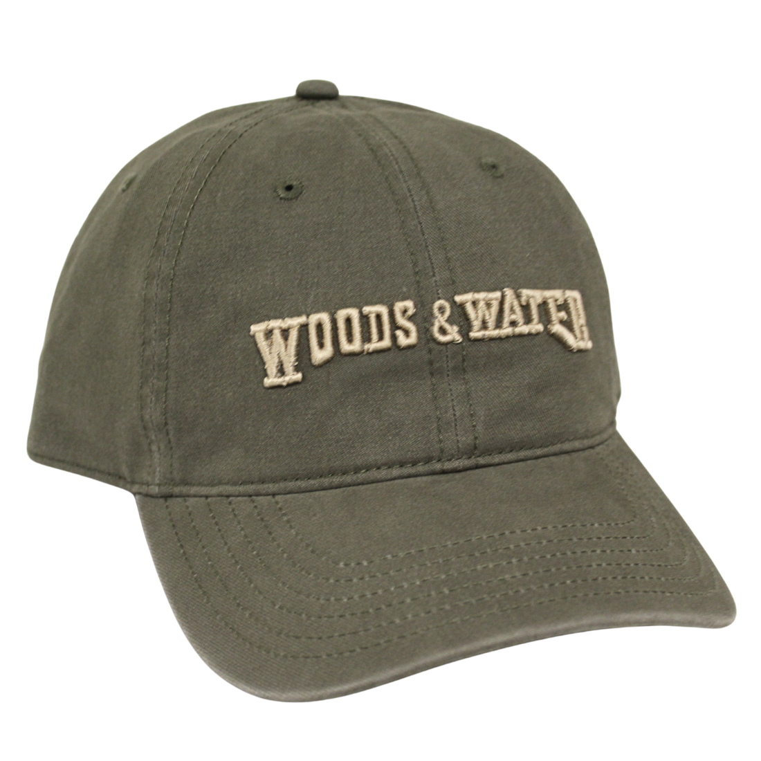 WOODS N WATER 3D EMBROIDERY HAT