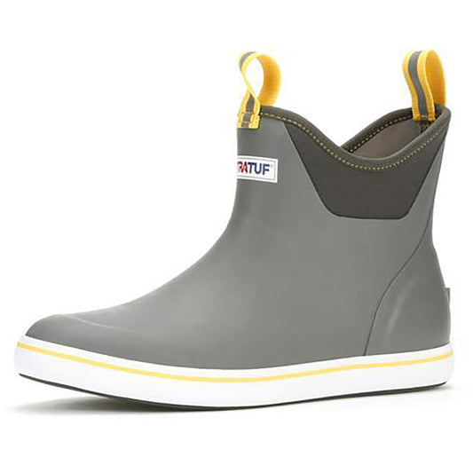 6 ANKLE DECK BOOT Gray/Yellow
