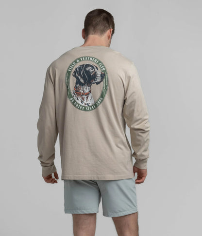 MENS FIELD AND FEATHERS LONG SLEEVE TEE