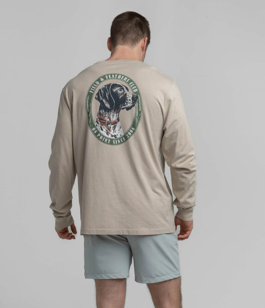 MENS FIELD AND FEATHERS LONG SLEEVE TEE