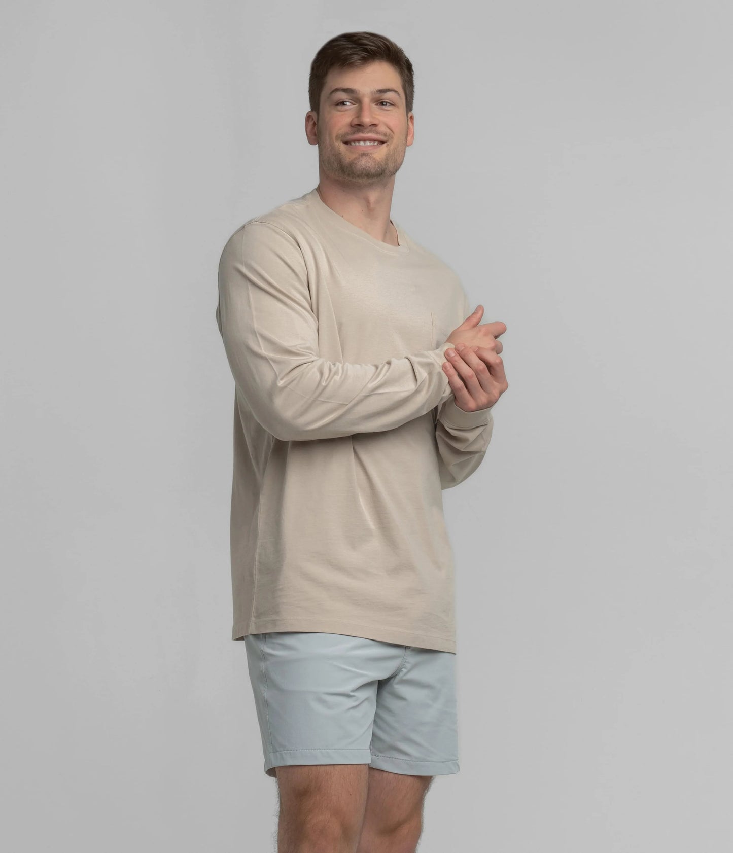 MENS FIELD AND FEATHERS LONG SLEEVE TEE