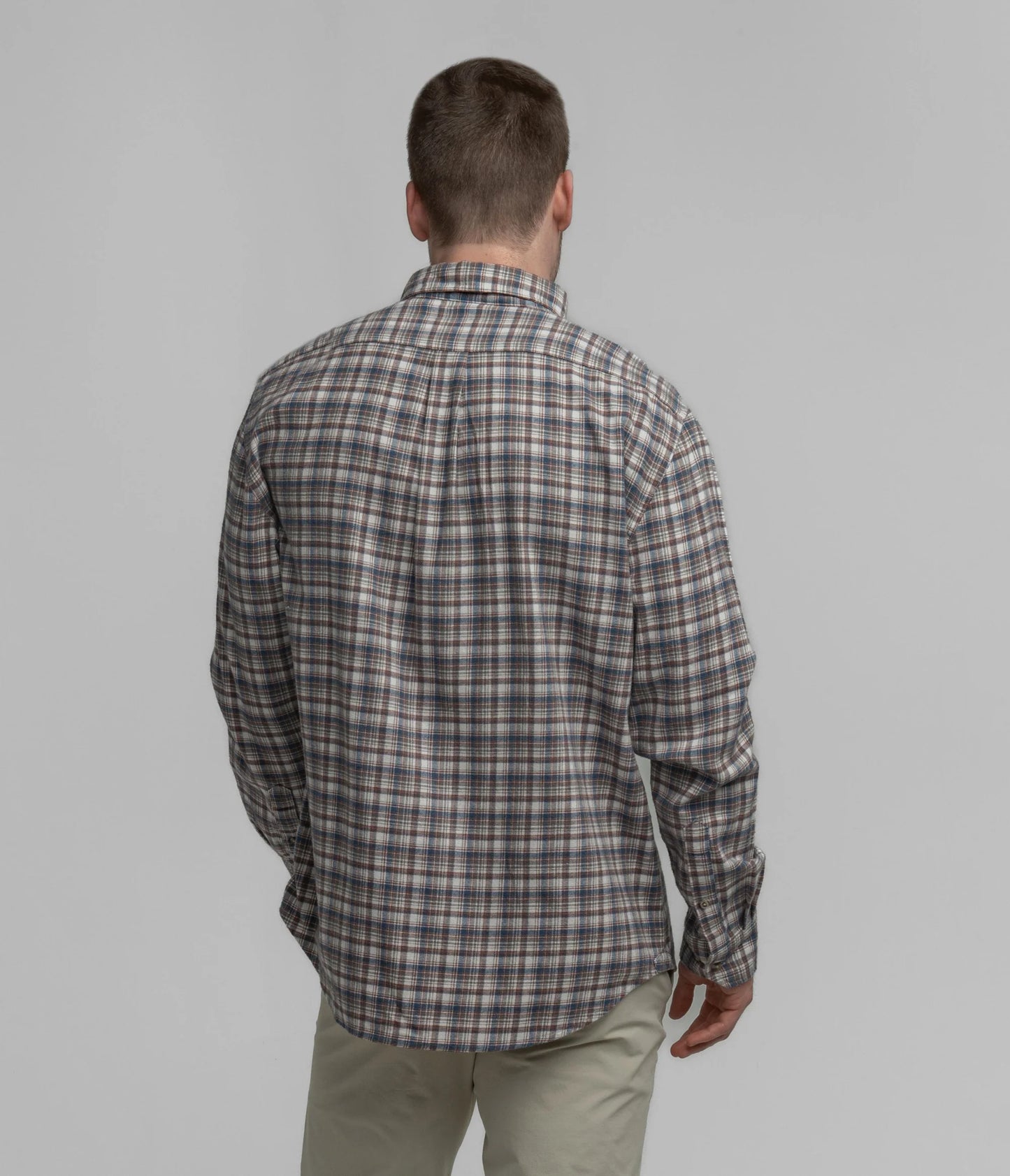MENS ROBINSON WASHED LONG SLEEVE FLANNEL