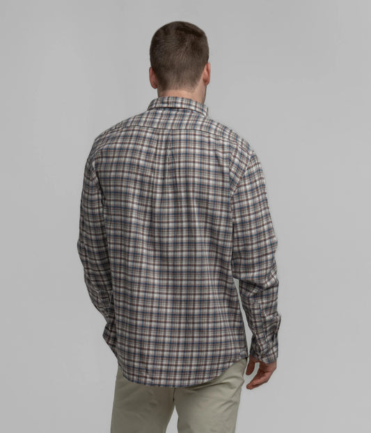 MENS ROBINSON WASHED LONG SLEEVE FLANNEL