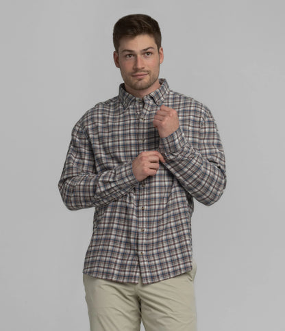 MENS ROBINSON WASHED LONG SLEEVE FLANNEL