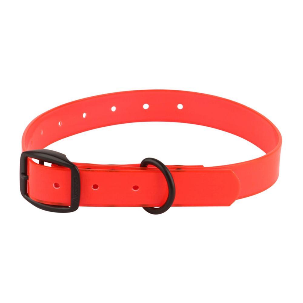 CuttoFit Coated Dog Collar  Blaze Orange
