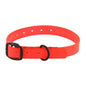 CuttoFit Coated Dog Collar  Blaze Orange