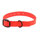 CuttoFit Coated Dog Collar  Blaze Orange