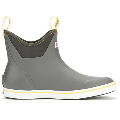 6 ANKLE DECK BOOT Gray/Yellow
