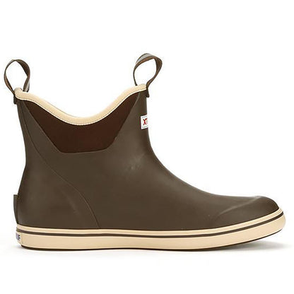 6 ANKLE DECK BOOT Chocololate/Tan