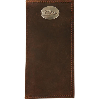 LEATHER CHECKBOOK WALLET