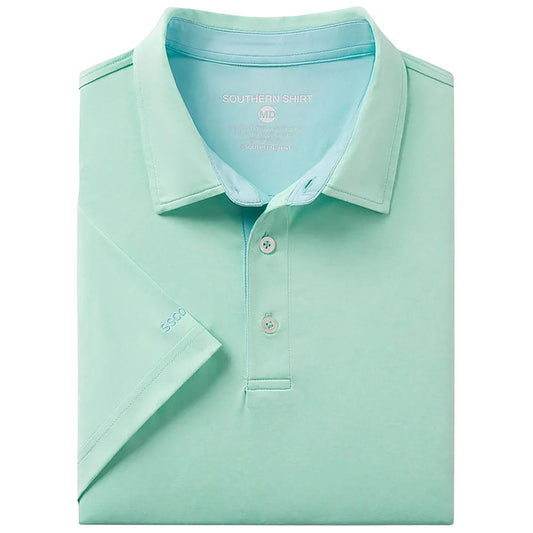 MENS GRAYTON HEATHER POLO