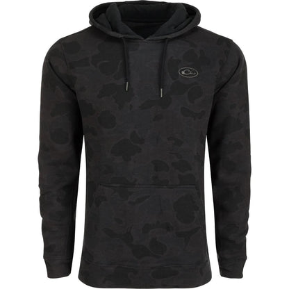THE THREE END CAMO HOODIE