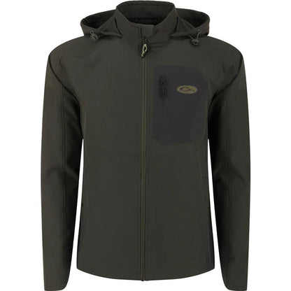 RAIN BRAKE LTWT SOLID SOFTSHELL JACKET