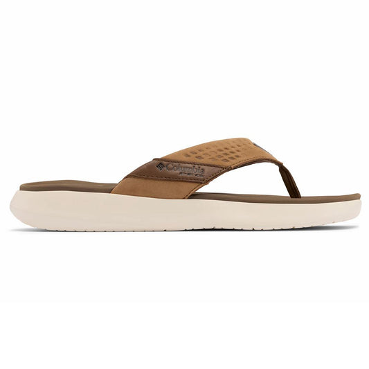 Mens Boatside Leather Flip Flop