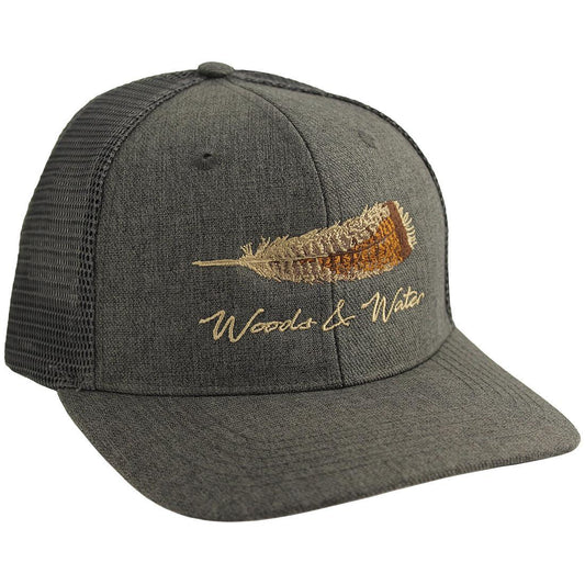 SLATE TURKEY FEATHER WOODS N WATER