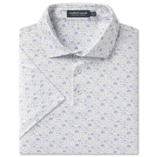 Youth Flyline Performance Polo  Summertime Blues