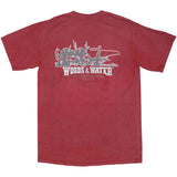 COMFORT COLORS WW TRIO 2 S/S PKT TEE