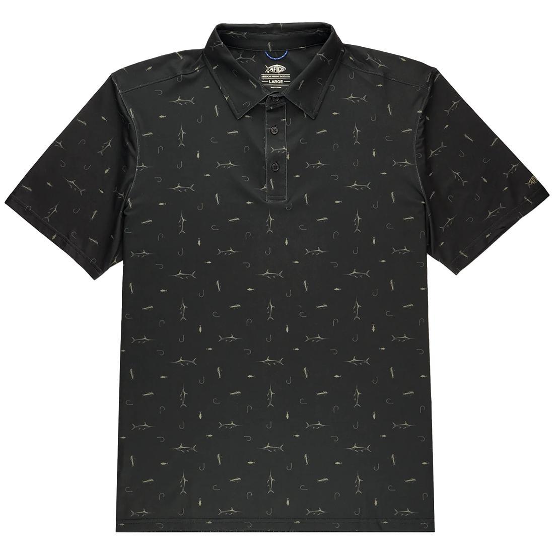MENS CYPRESS PRINTED POLO