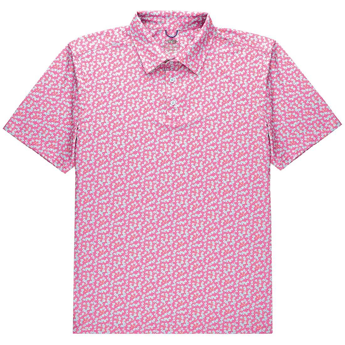 MENS CYPRESS PRINTED POLO