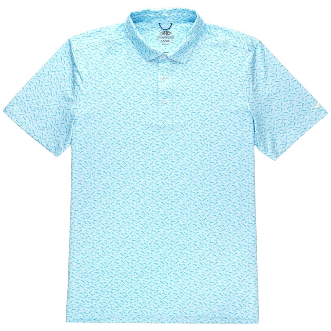 MENS CYPRESS PRINTED POLO