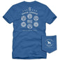BIG 6 S/S TEE BLUE JEAN