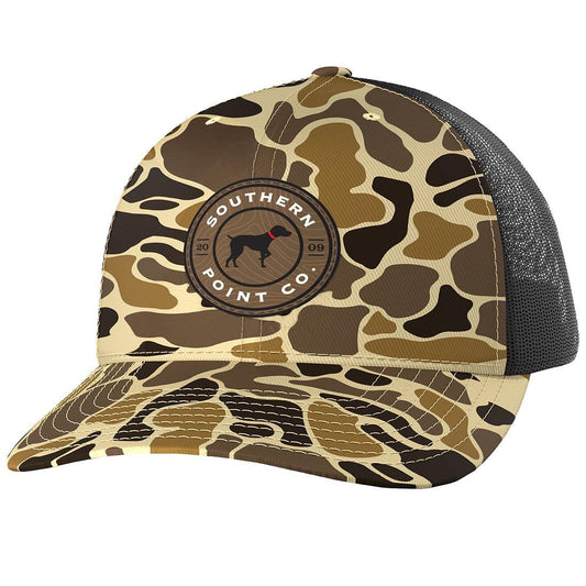 HERITAGE CAMO TRUCKER HAT