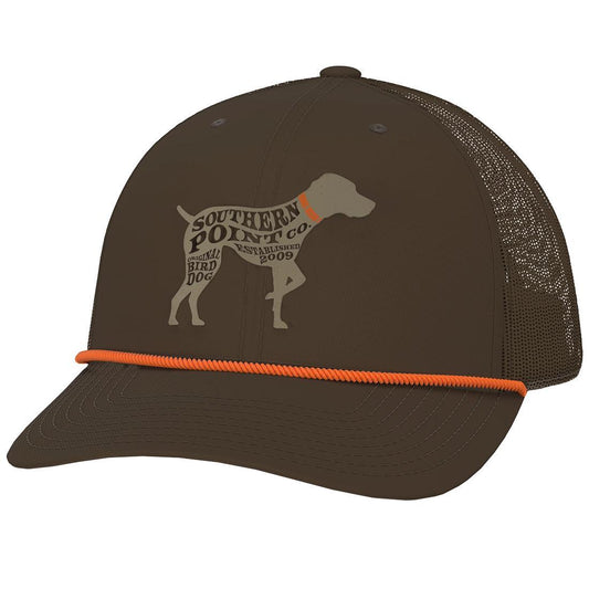 SILHOUETTE POINTER TRUCKER HAT