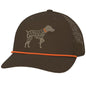 SILHOUETTE POINTER TRUCKER HAT
