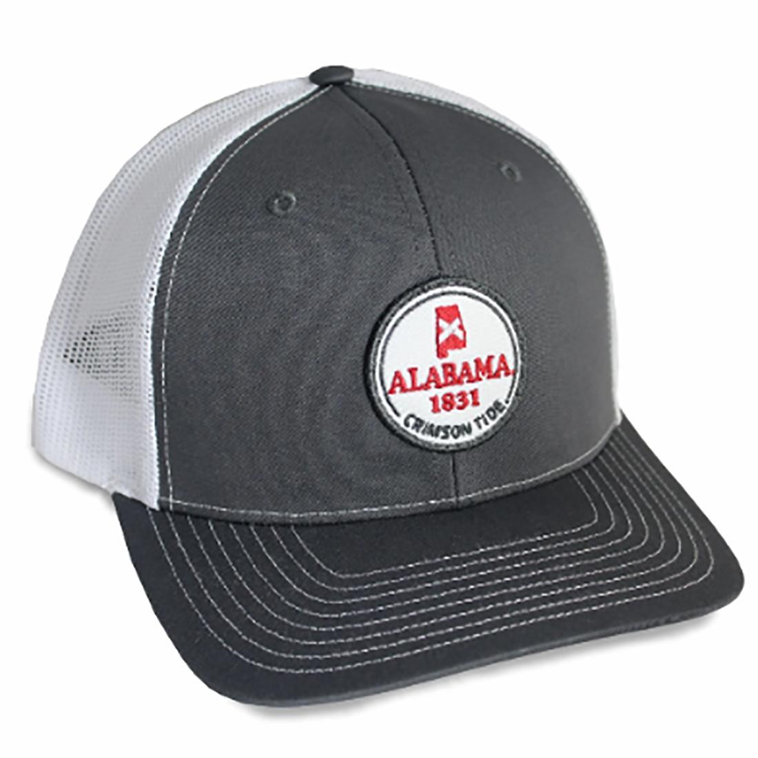 WOVEN CIRCLE BADGE TRUCKER HAT RICH112