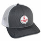 WOVEN CIRCLE BADGE TRUCKER HAT RICH112