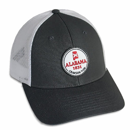 WOVEN CIRCLE BADGE TRUCKER HAT RICH115