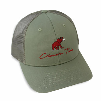 EMB ELE CRIM TIDE TRUCKER HAT RICH115