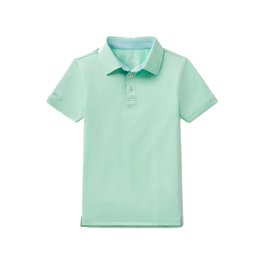 YOUTH GRAYTON HEATHER POLO