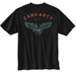 MENS RELAXED FIT LW SS EAGLE GRAPHIC TEE
