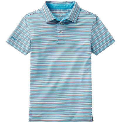 YOUTH SAWGRASS STRIPE POLO